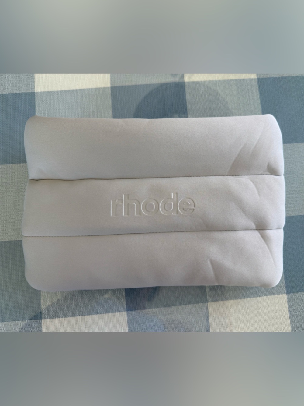 RHODE Quilted Pouch in Light Lavender